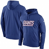 Men's New York Giants Nike Circuit Wordmark Essential Performance Pullover Hoodie Royal,baseball caps,new era cap wholesale,wholesale hats